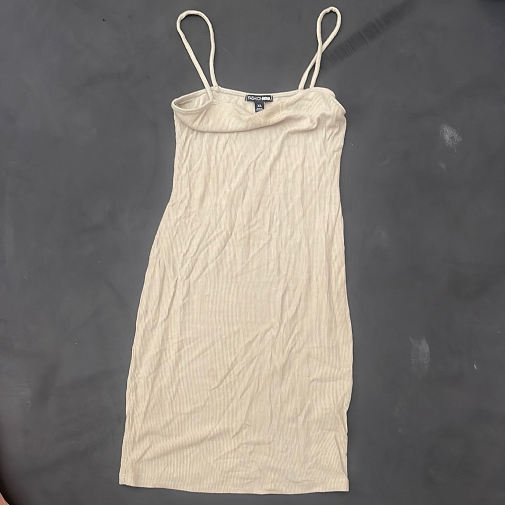 Army green Fashion Nova mini dress